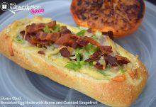 Home Chef August 2016 Review - Breakfast Egg Boats