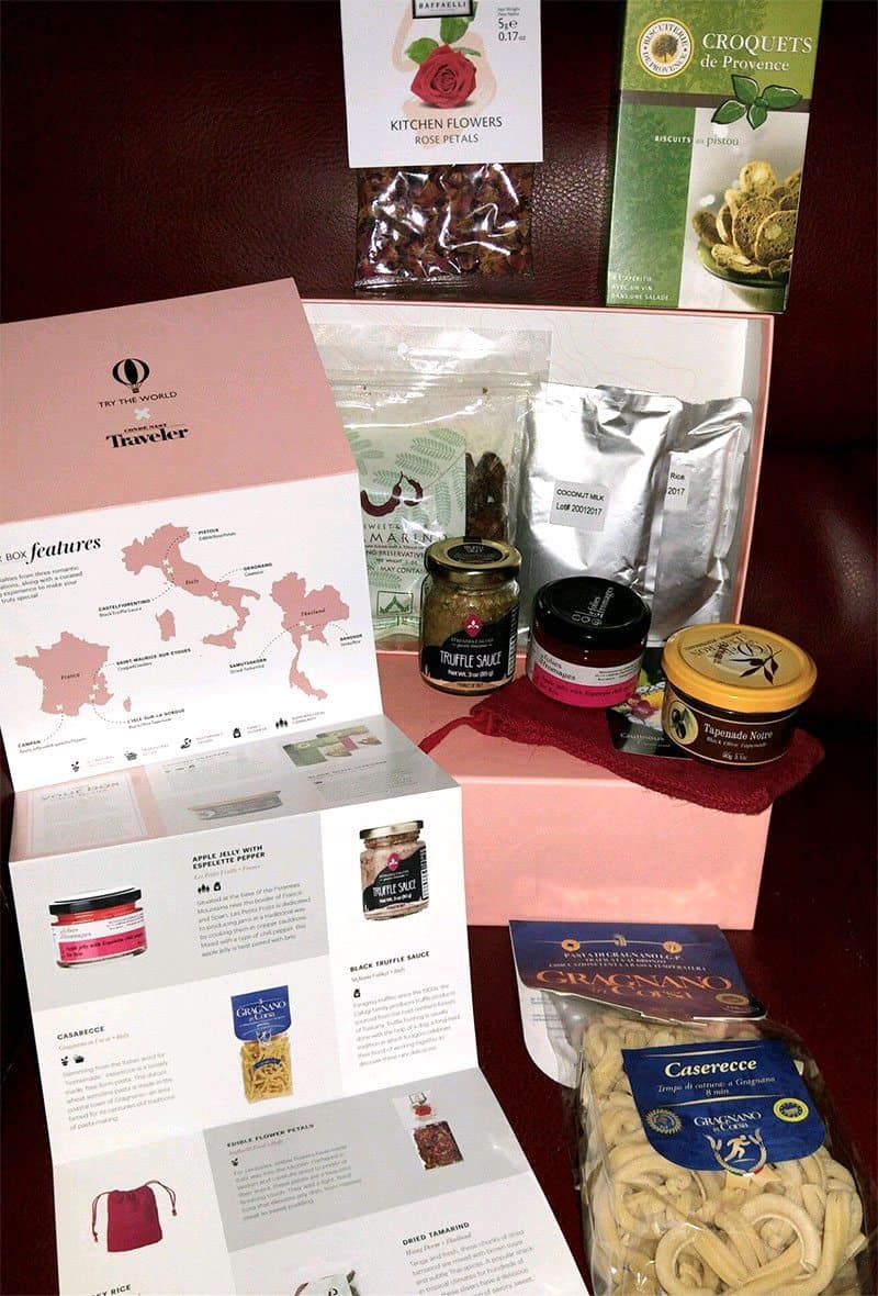 Try The World x Condé Nast The Amour Box Review - Box Contents