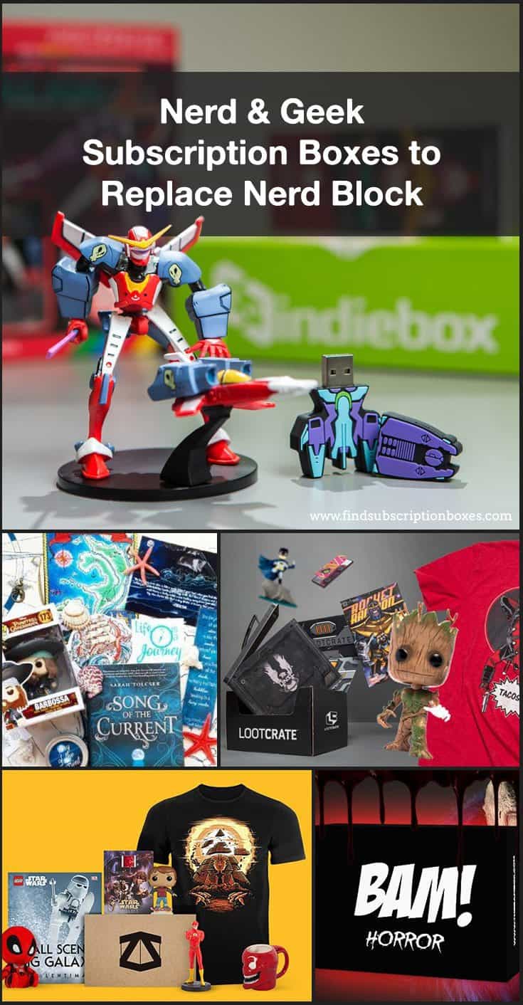 Nerdy Subscription Boxes to Replace Nerd Block