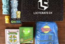 July 2017 Loot Crate DX Review - Animation - Box Contents