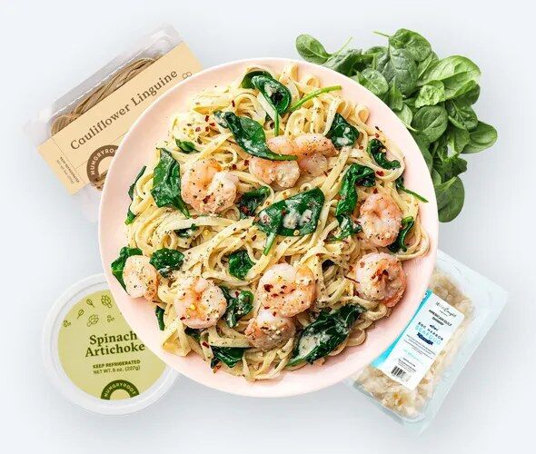 Hungryroot shrimp linguine
