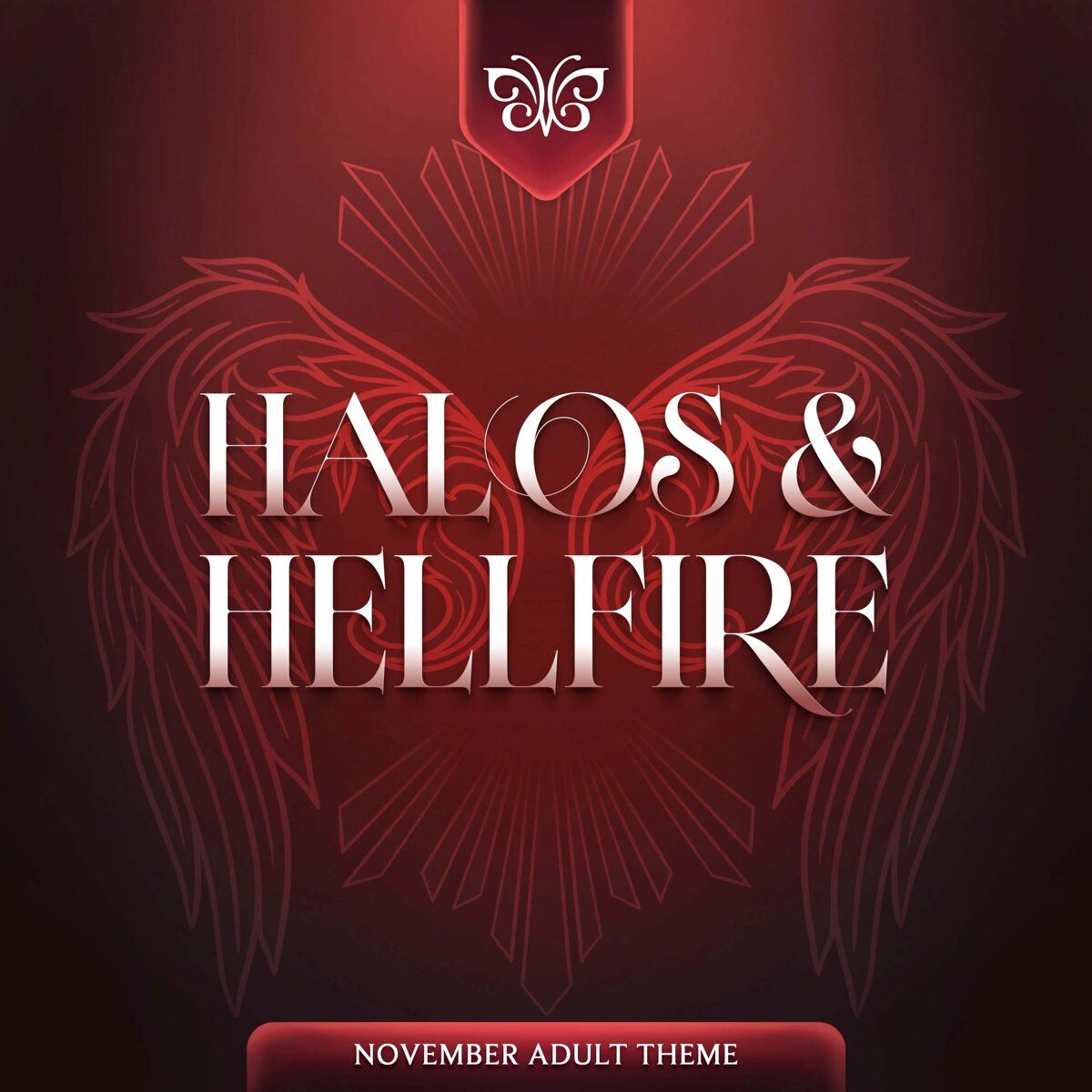FairyLoot November 2026 Adult theme art Halos and Hellfire