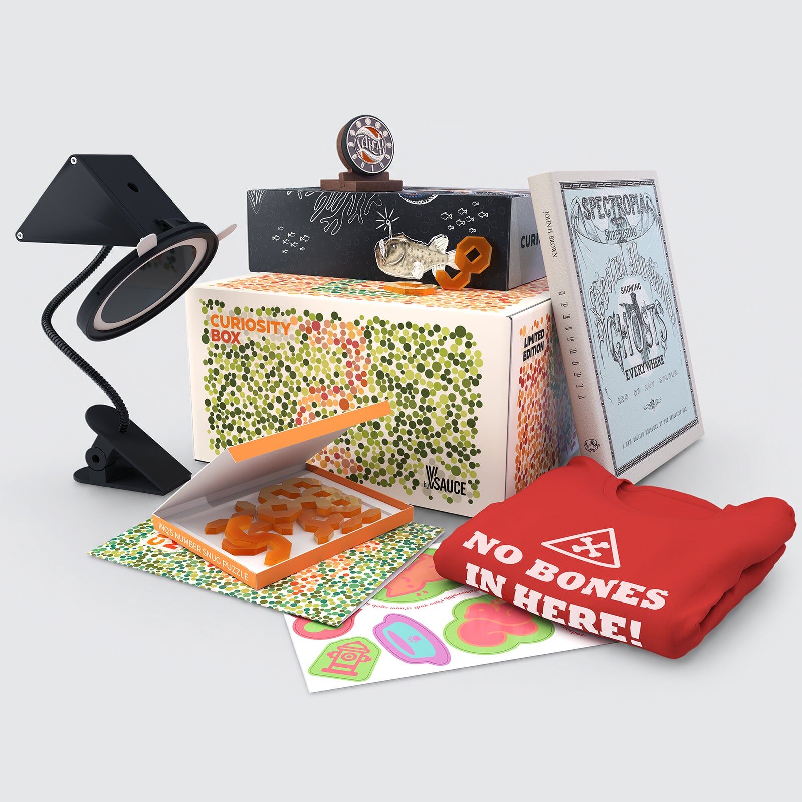 Science objects from a past Curiosity Box