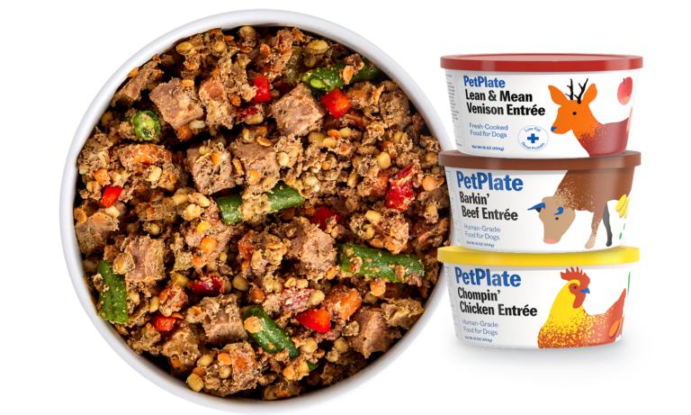 PetPlate fresh-cooked food and meal containers