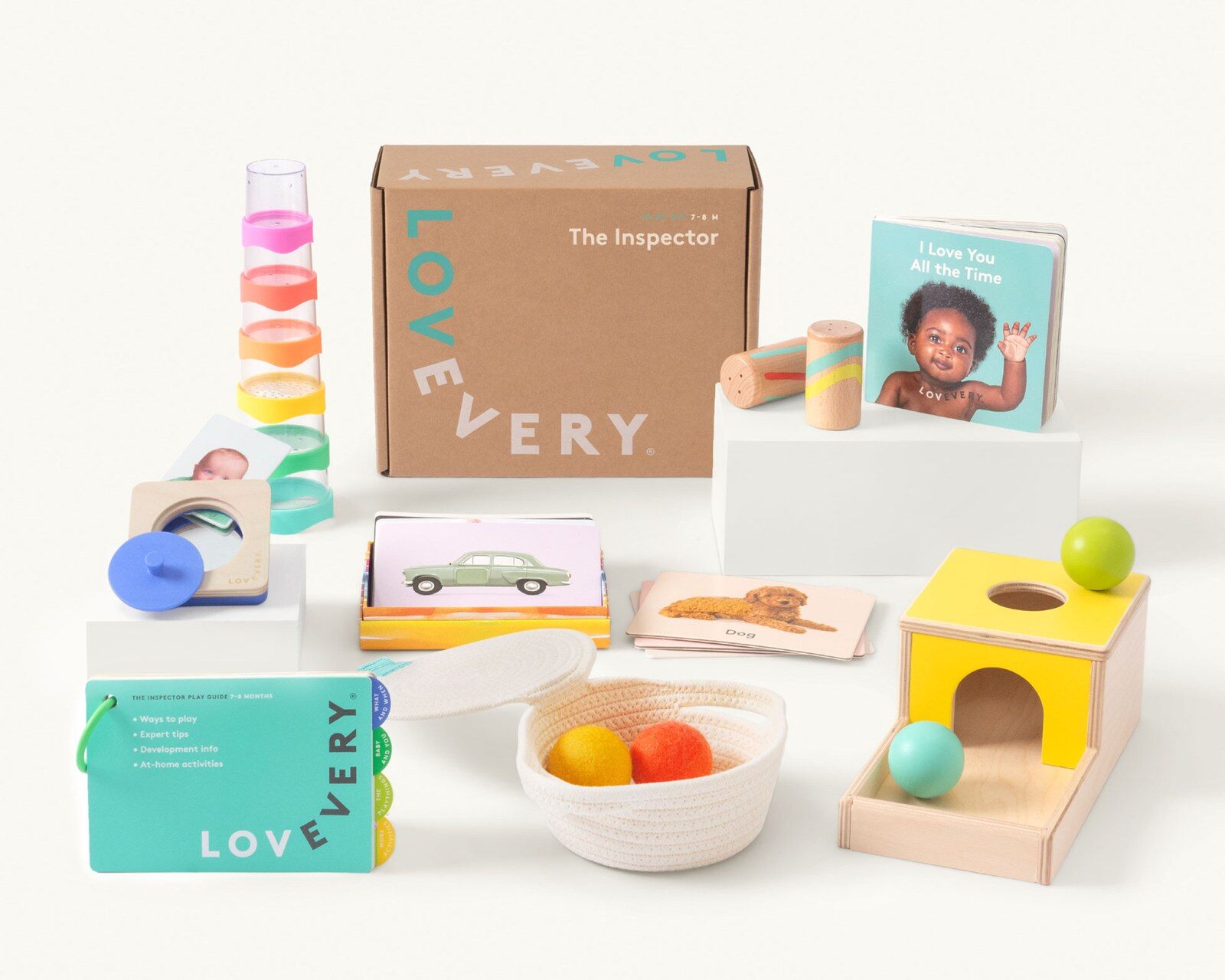 Contents of a Lovevery Play Kit