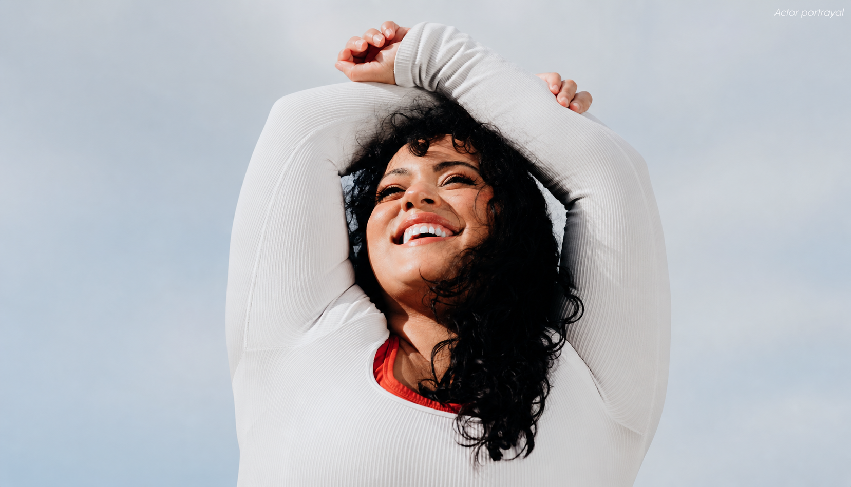Smiling woman in a Nurx lifestyle photo