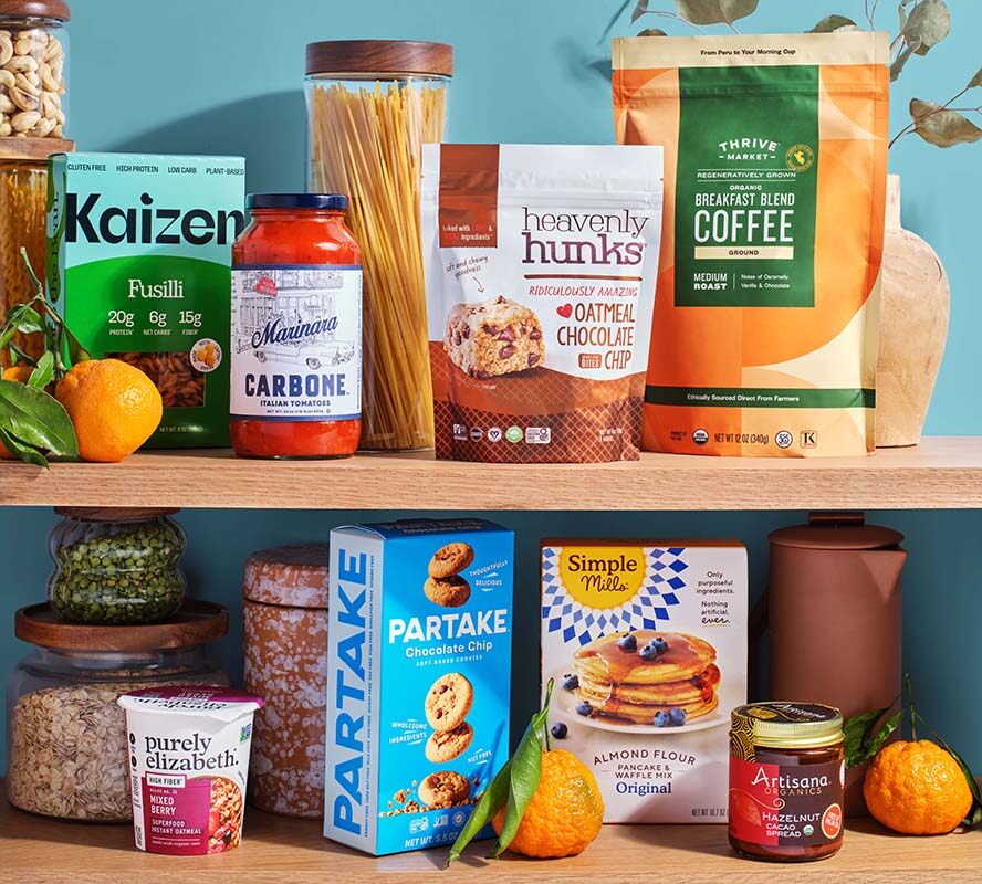 Organic pantry staples from Thrive Market